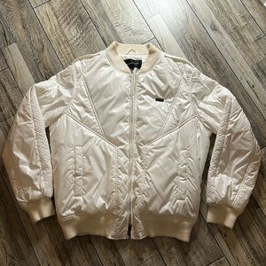 Sean John White/Cream light weight very soft comfy jacket